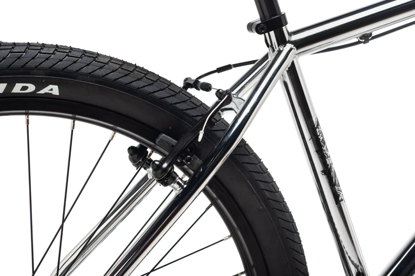 Dk Legend 26 Retro Cruiser Chrome Looptail old mid new school BMX Wheelie Bike