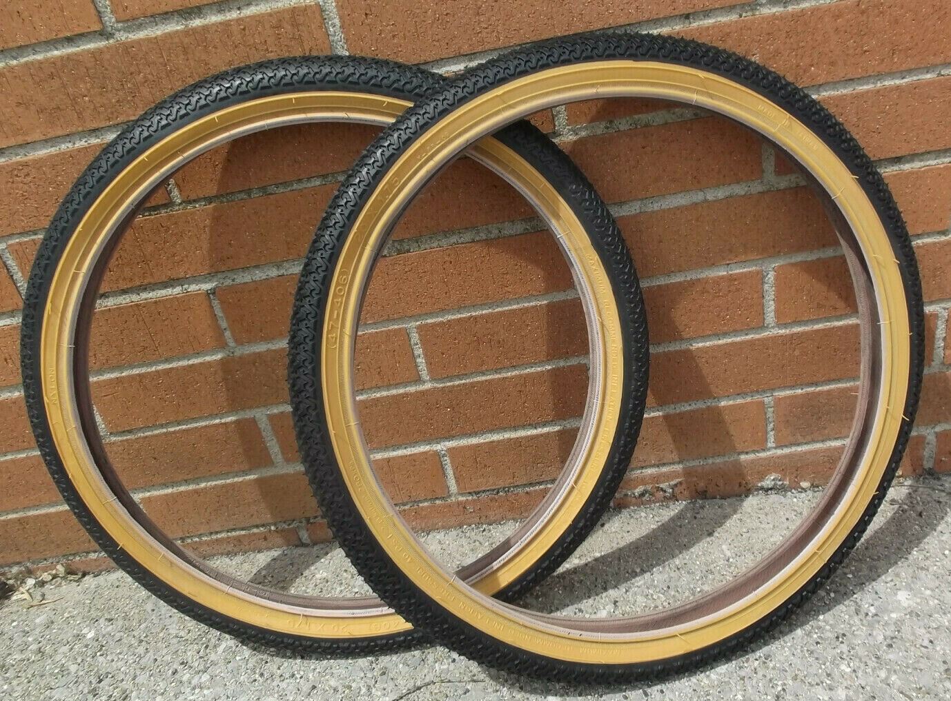 Kenda K55 street Freestyle tires Pair old Panaracer tread fits GT Hutch Kuwahara