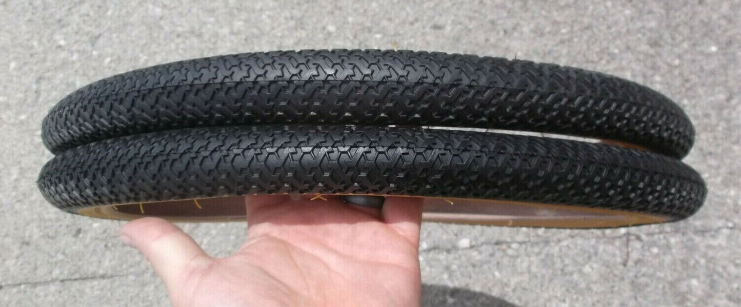 Kenda K55 street Freestyle tires Pair old Panaracer tread fits GT Hutch Kuwahara