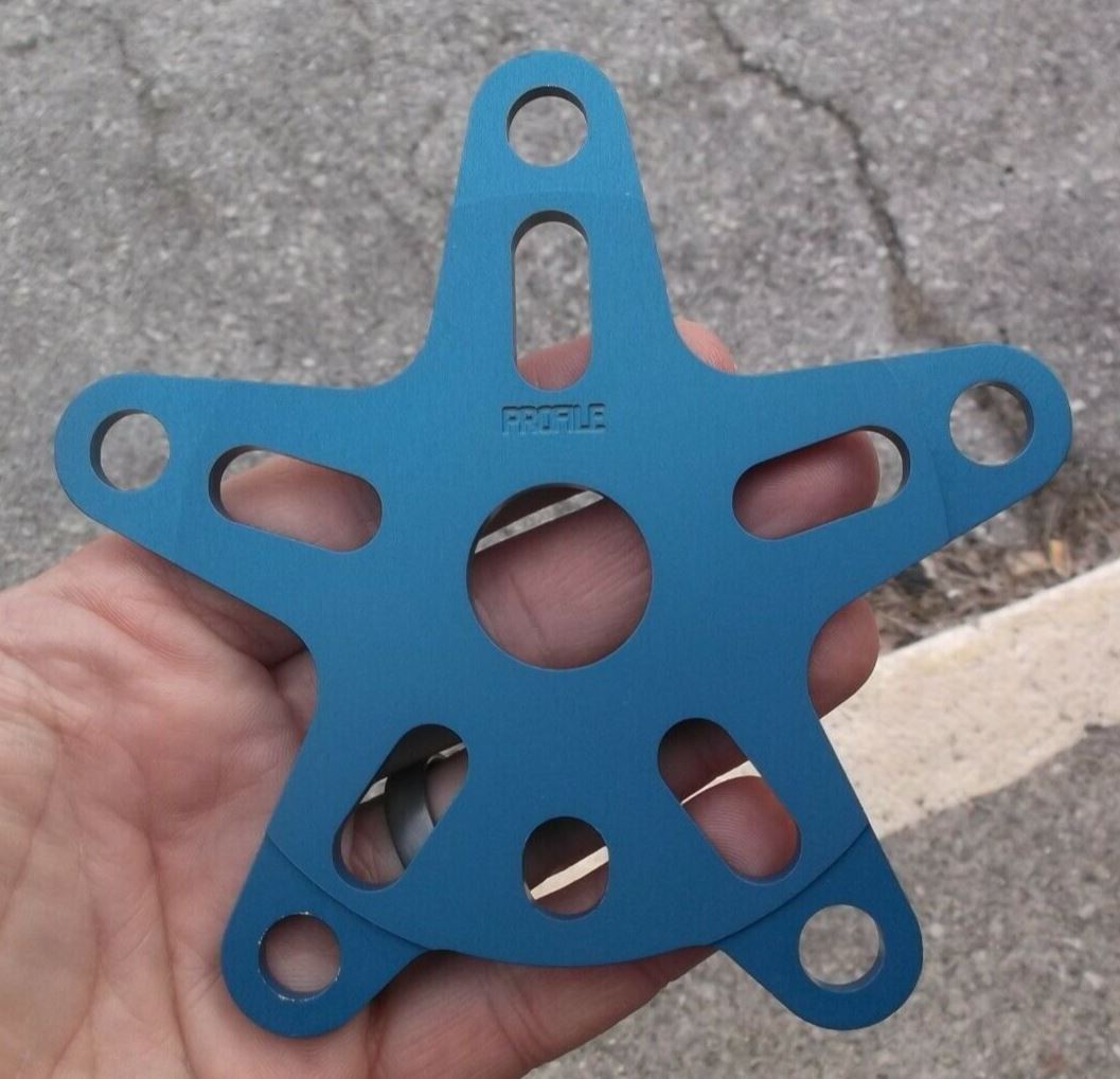 Profile Retro Star Old School BMX Blue crank 19 mm or 15/16