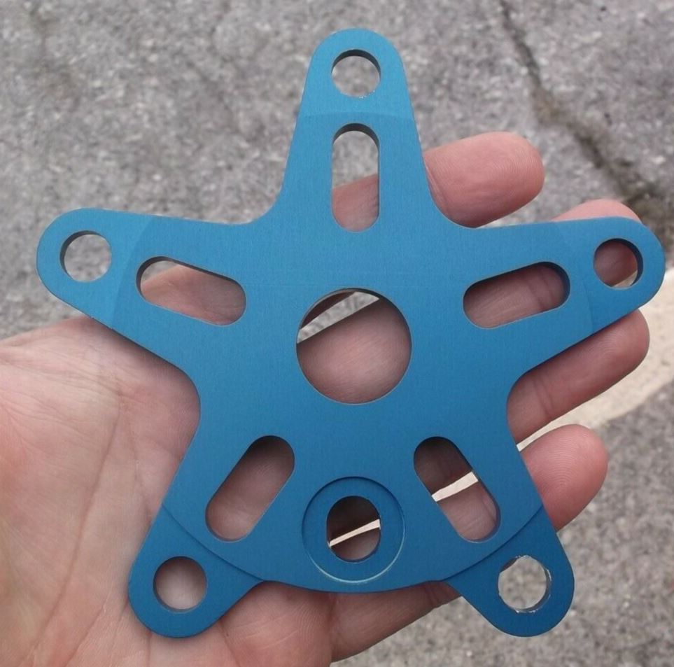 Profile Retro Star Old School BMX Blue crank 19 mm or 15/16