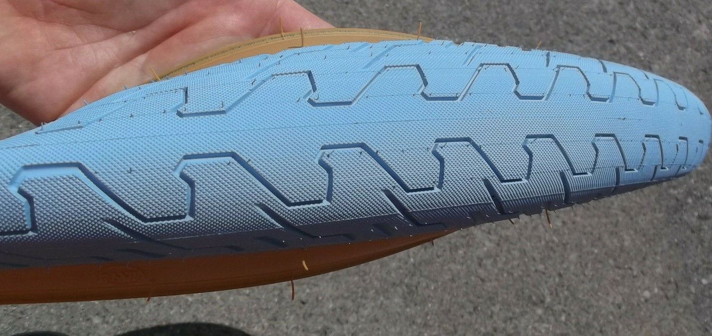 Rant 29 x 2.35 tires maui blue fits GT Performer old new mid school BMX Pair