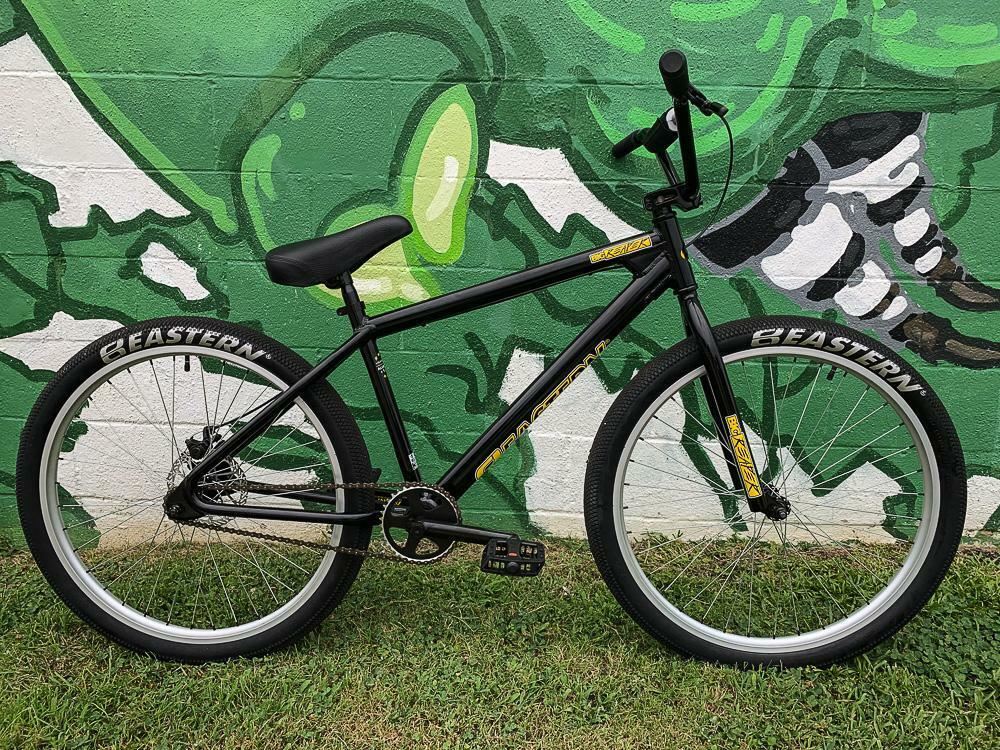 Eastern Big Reaper Black 26 Wheelie bike Old Mid New School BMX Looptail ripper