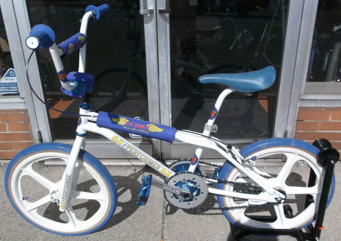 10/85 GT Pro Performer Clem Twin Tribute Old School BMX Mallet Stem Bars USA