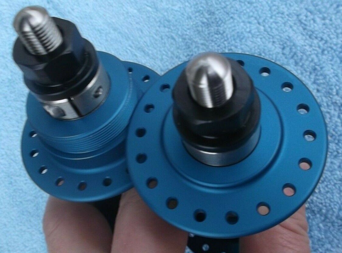 Custom Art Bros Racing Old School BMX blue titanium aluminum stainless USA Made