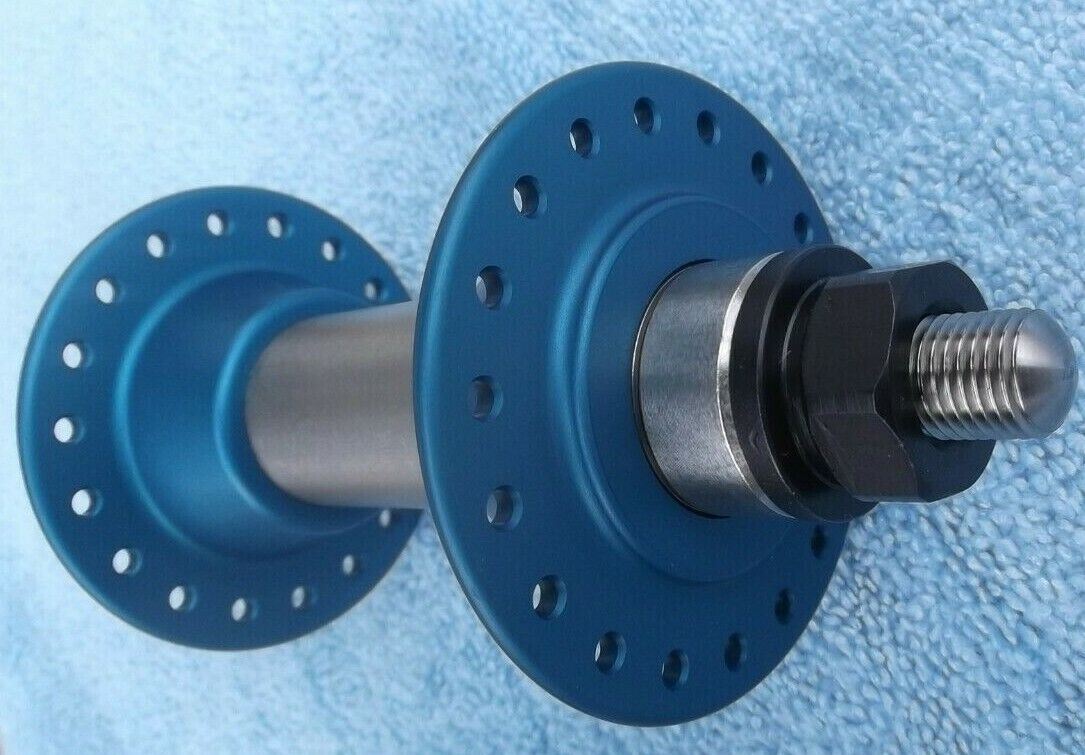 Custom Art Bros Racing Old School BMX blue titanium aluminum stainless USA Made