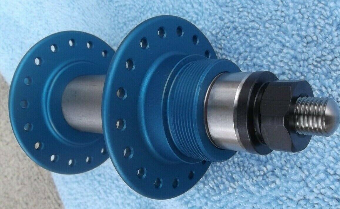 Custom Art Bros Racing Old School BMX blue titanium aluminum stainless USA Made