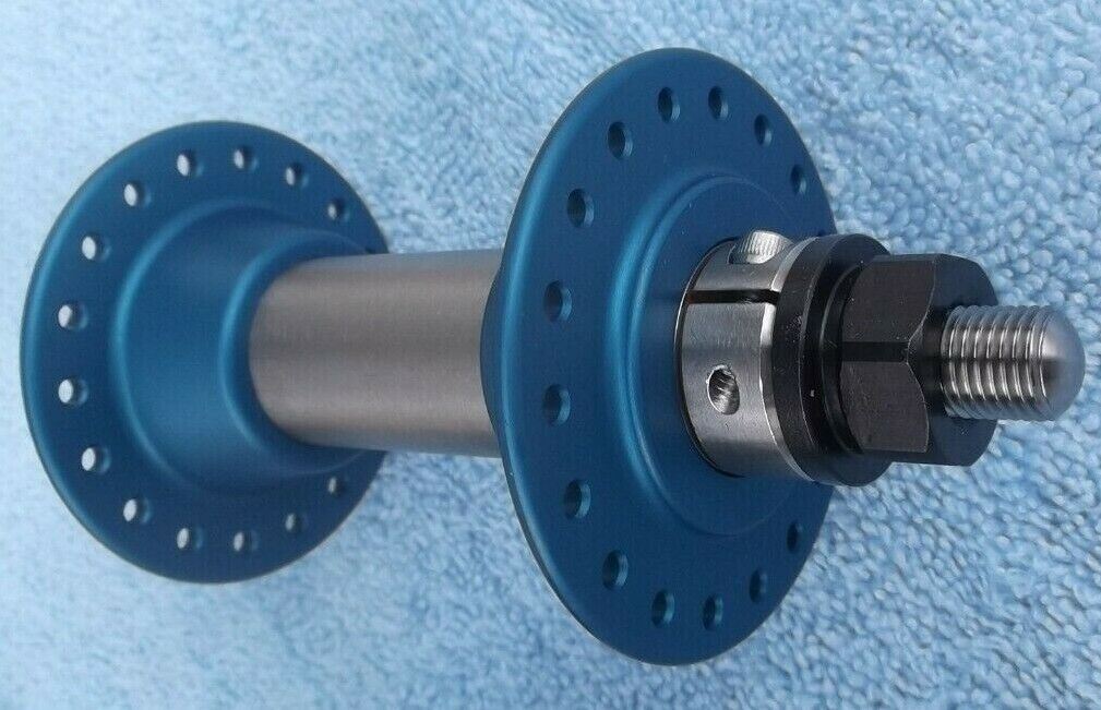 Custom Art Bros Racing Old School BMX blue titanium aluminum stainless USA Made
