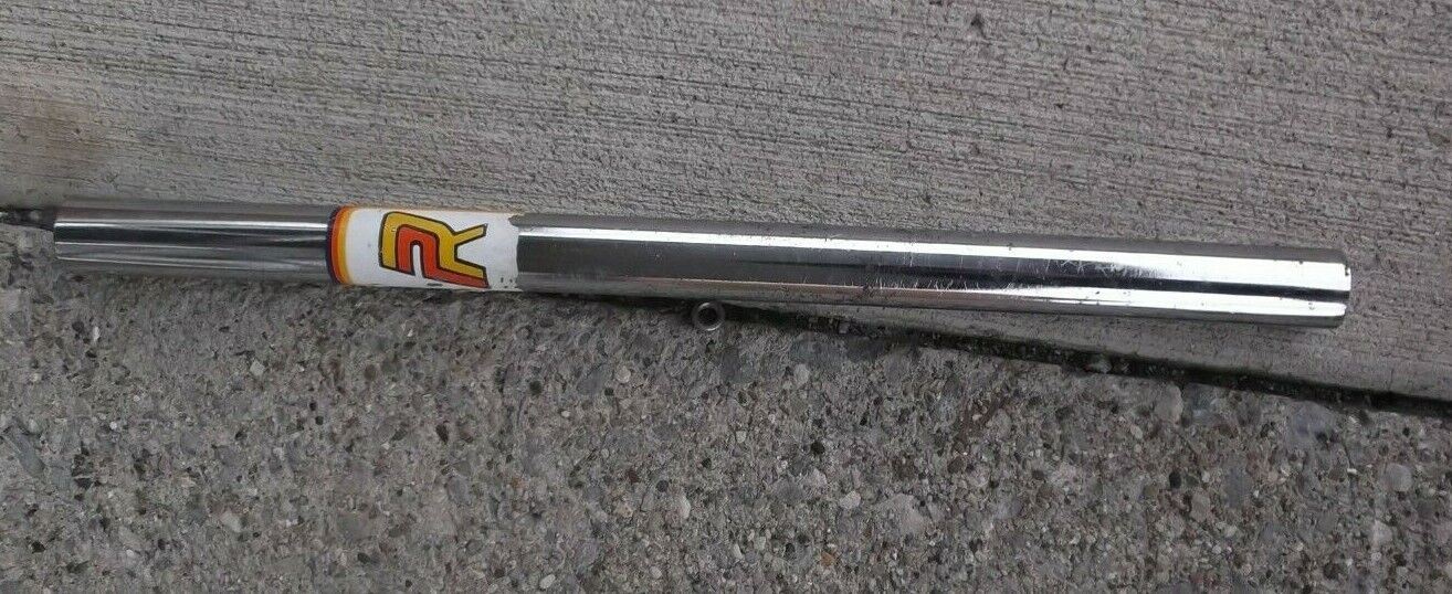 1983 Patterson BMX Frame Set PR 200s un-knurled bars seat post Old School BMX