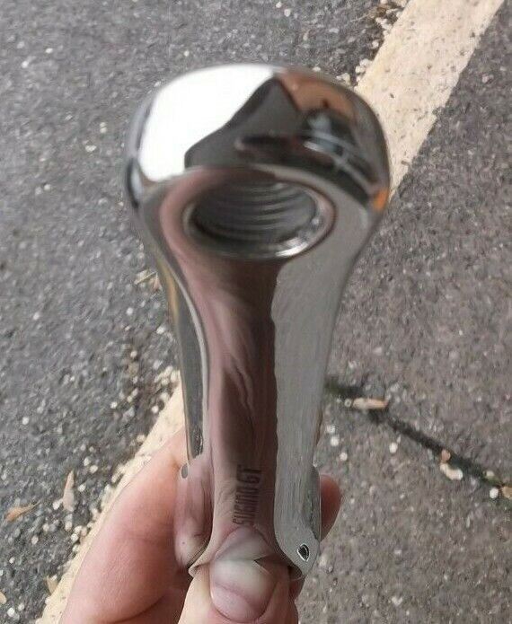 1980's Old School BMX Sugino GT Cranks diamondback Mongoose GT Hutch Show Chrome