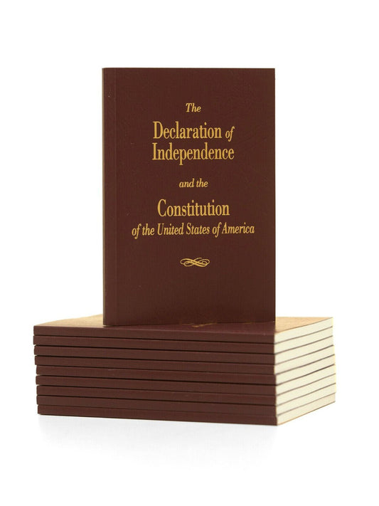 Declaration of Independence Constitution of the United States Pocket Book 10 pak