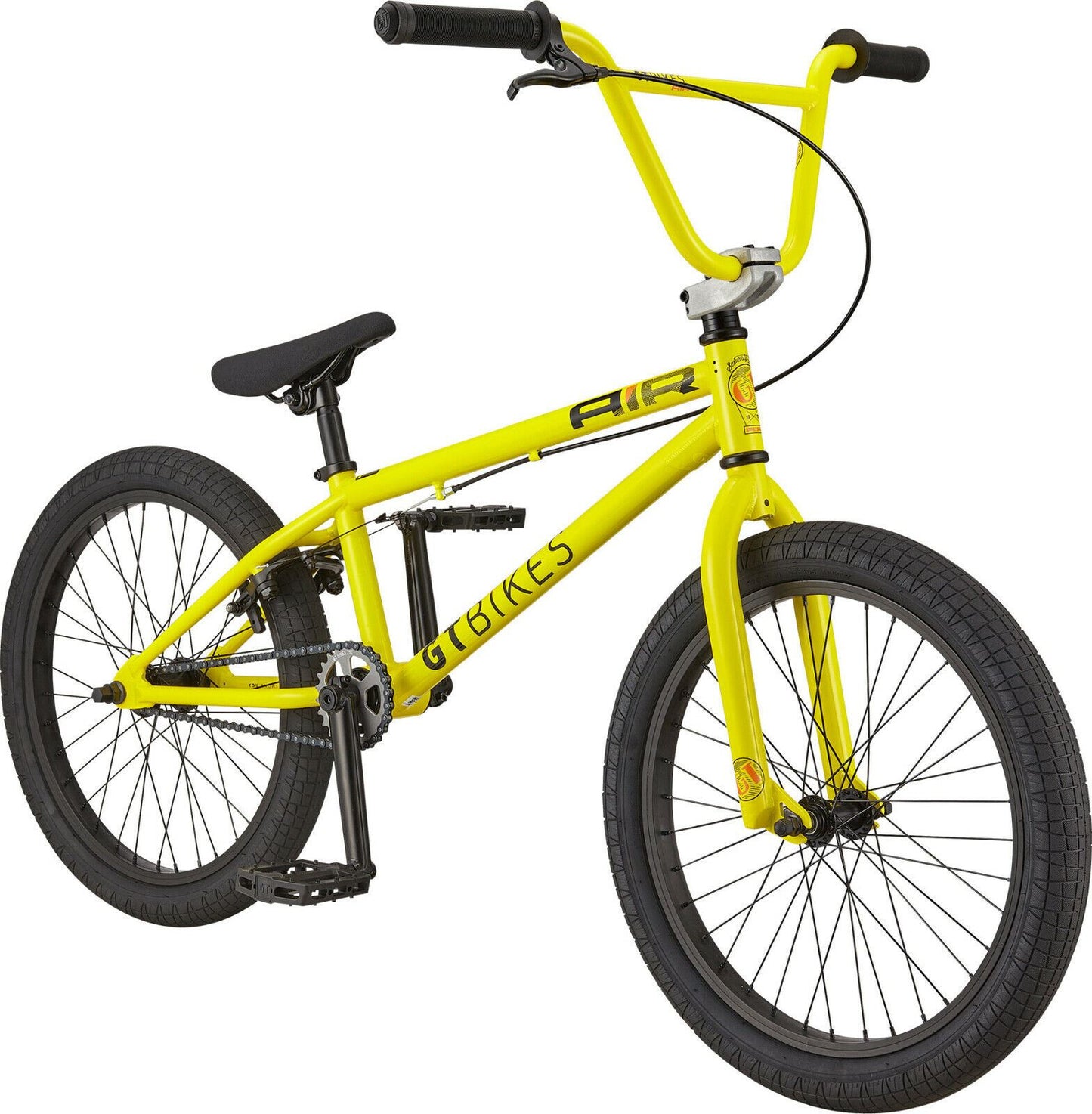 GT BMX new School Air Yellow 20" 25 9 street freestyle cassette