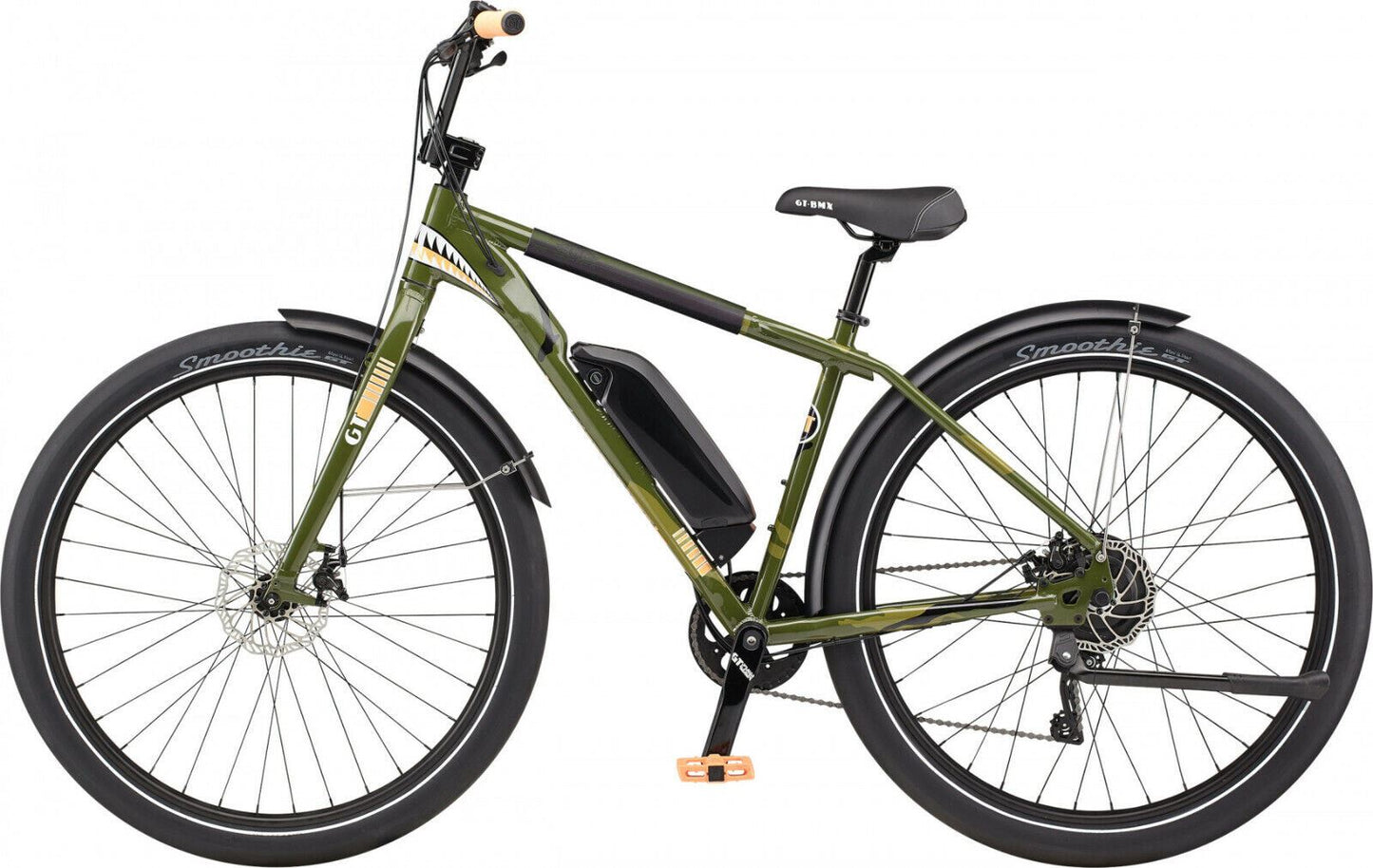 GT Power Performer 29 Cro Mo Electric BMX 9 speed levels