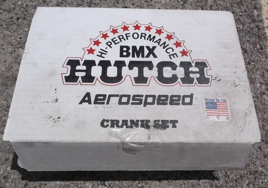 Hutch aerospeed cranks old school bmx Hutch bmx racing JDB ealry USA Made