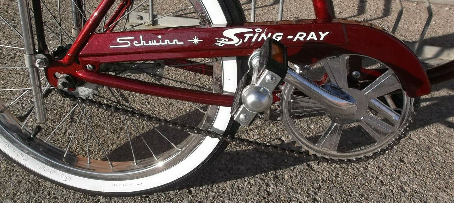 July 1975 Schwinn Sting ray banana seat Chicago Made in USA Muscle Bike s2 s7