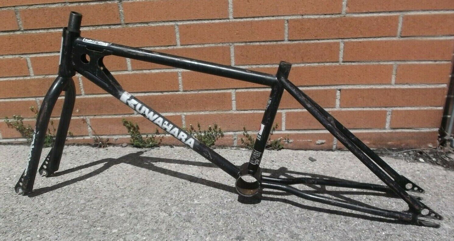 1981 Kuwahara KZ1 KZ-1 frame fork Factory Koizumi frame K1 ser # Old School BMX