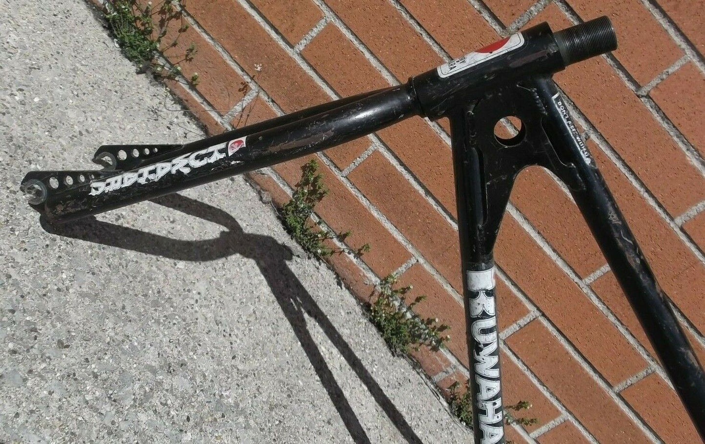 1981 Kuwahara KZ1 KZ-1 frame fork Factory Koizumi frame K1 ser # Old School BMX